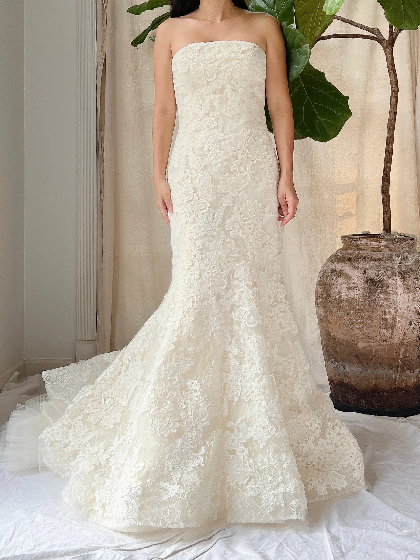 Vera Wang Strapless Dress - S/4