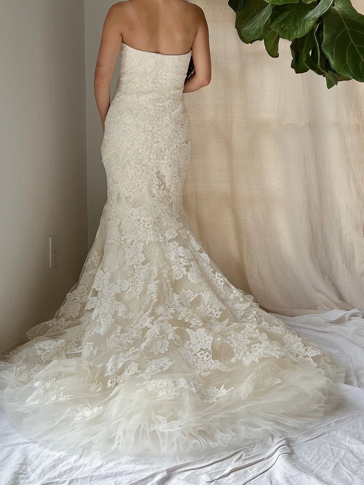 Vera Wang Strapless Dress - S/4