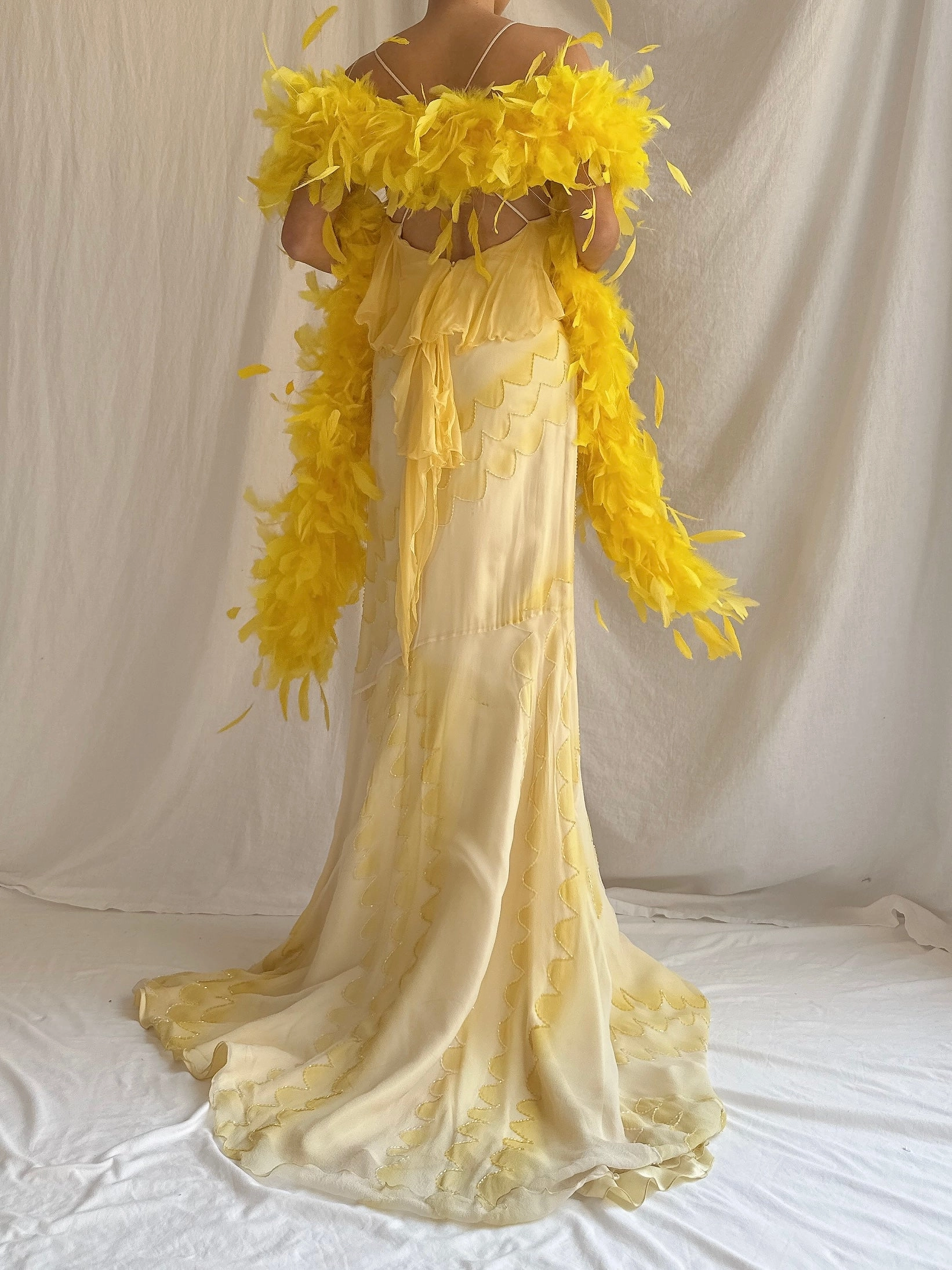 Vintage IF Couture Silk Gown - IT 44/M/L