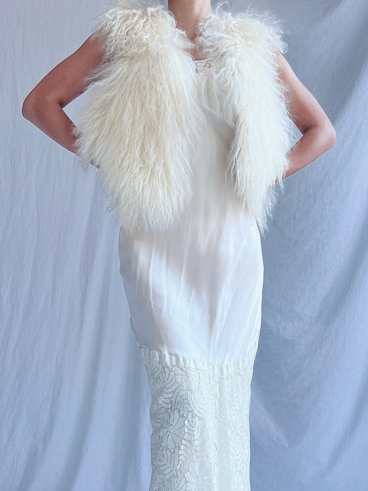 Vintage Mongolian Vest - OSFM