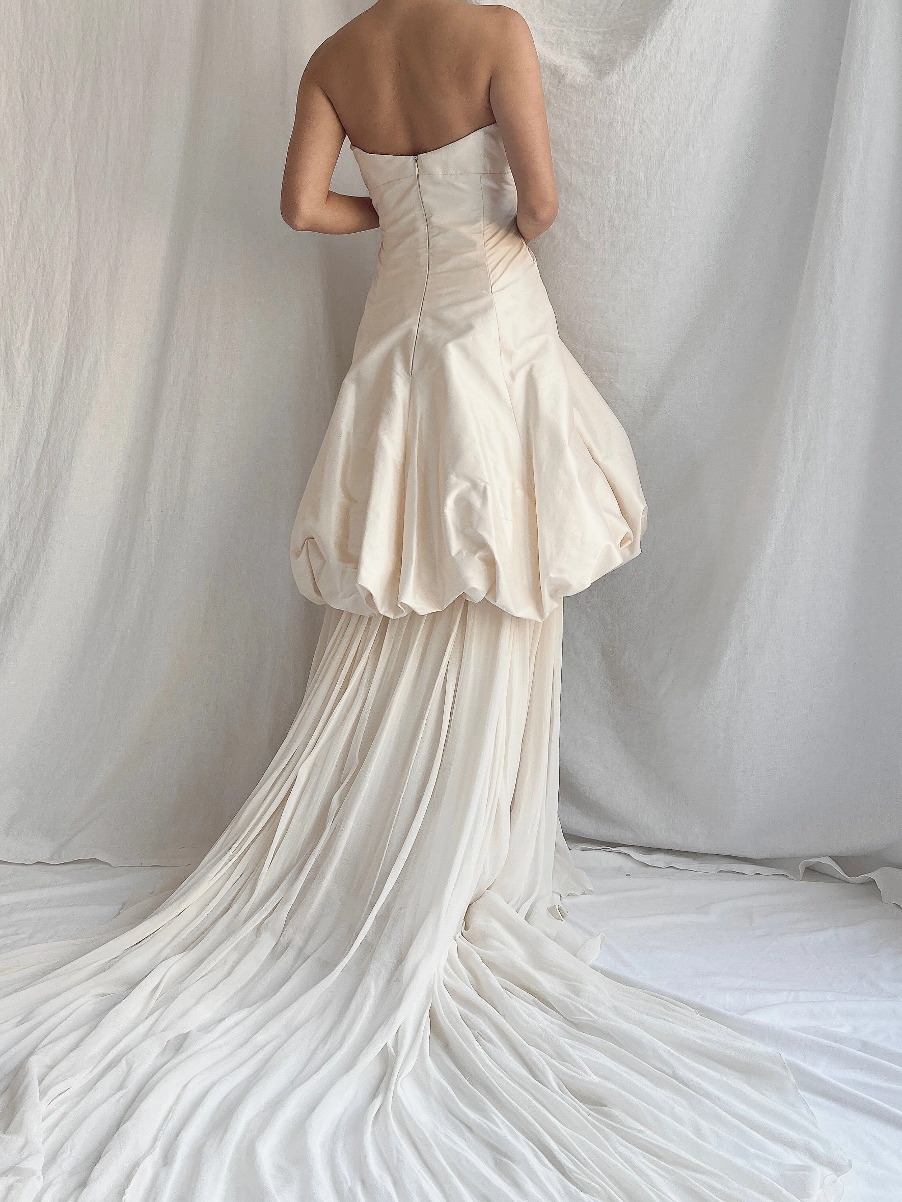 Vintage Romona Keveza Silk 2-Piece Set - S