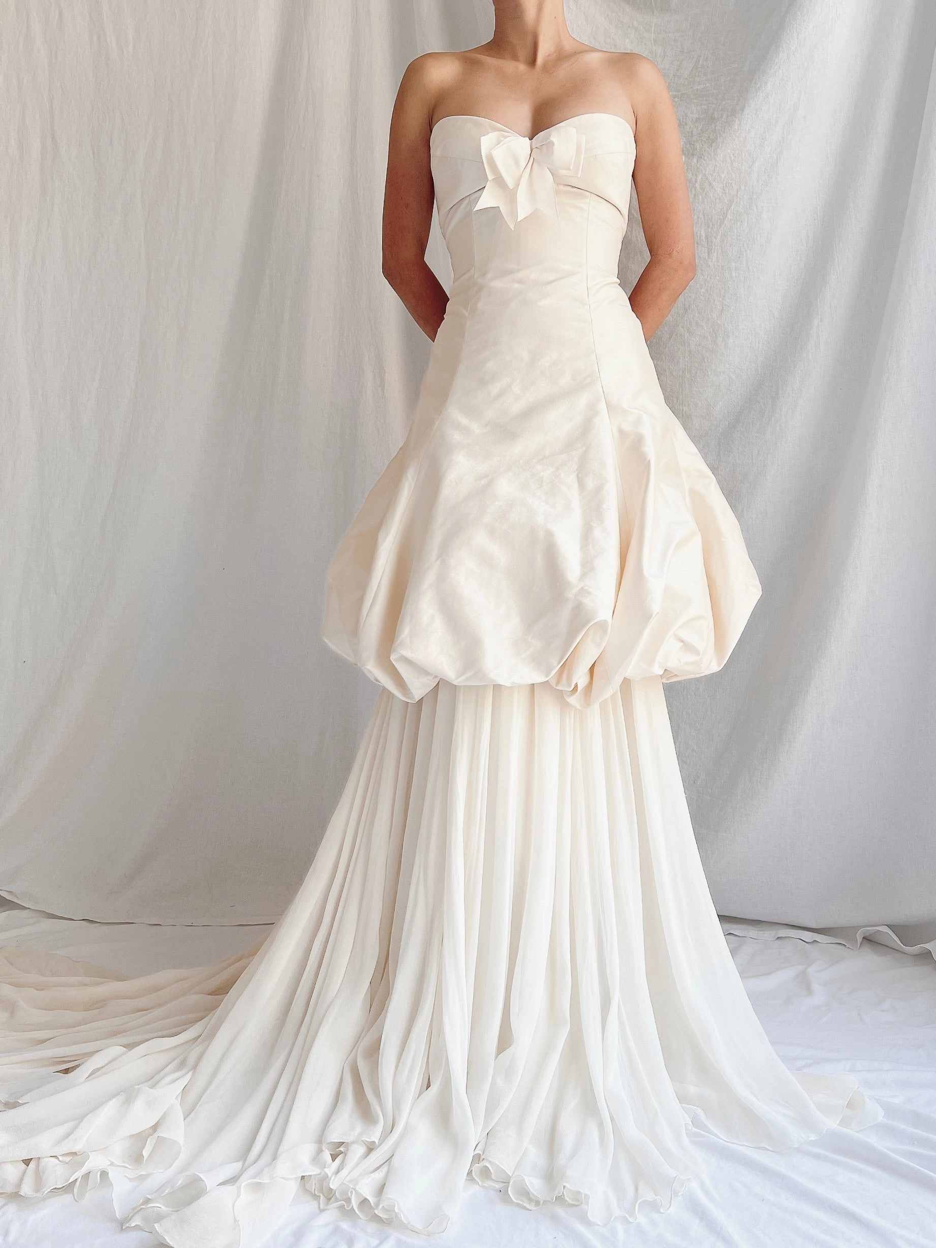 Vintage Romona Keveza Silk 2-Piece Set - S