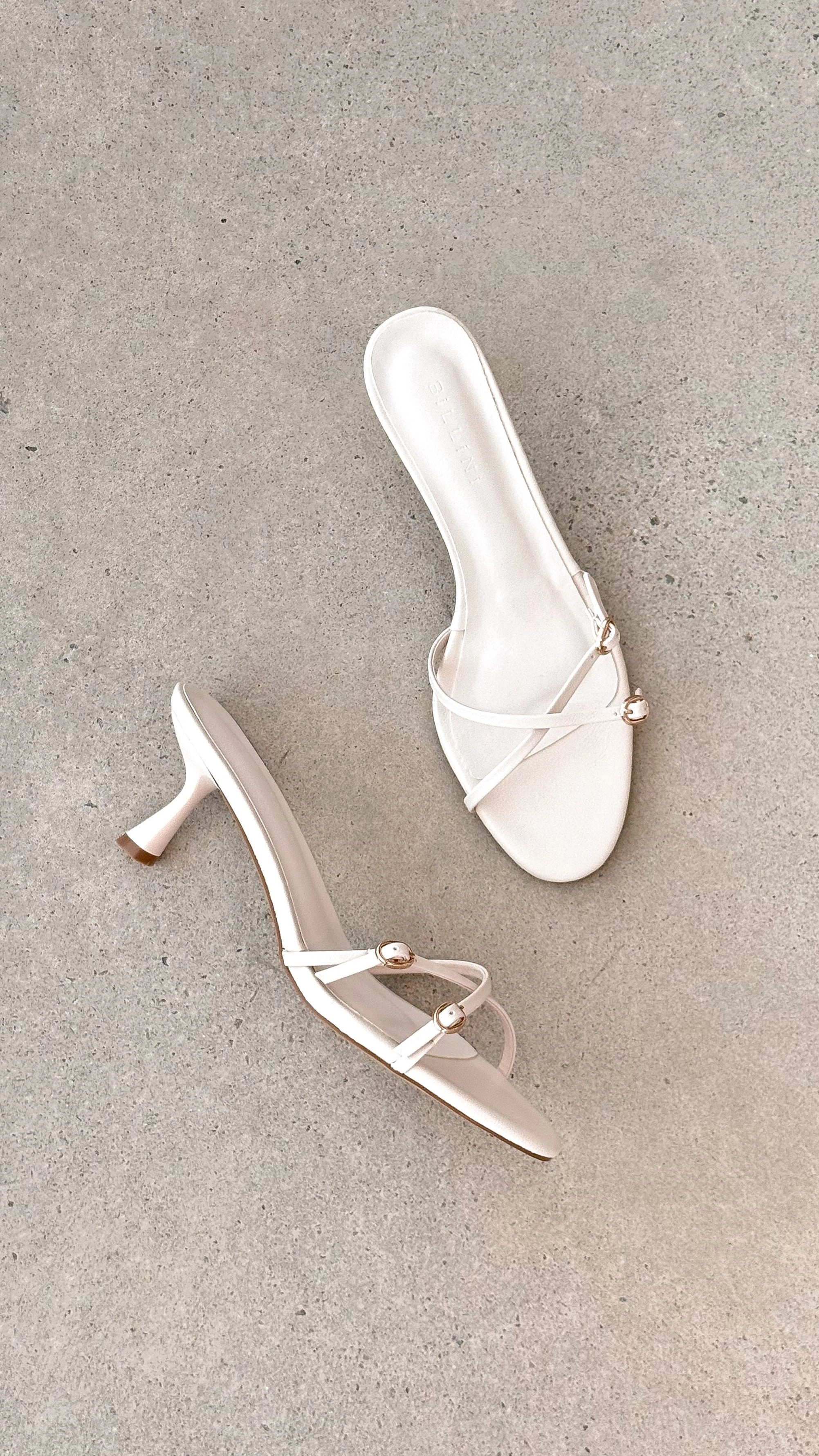 Wyler Heel - Ivory