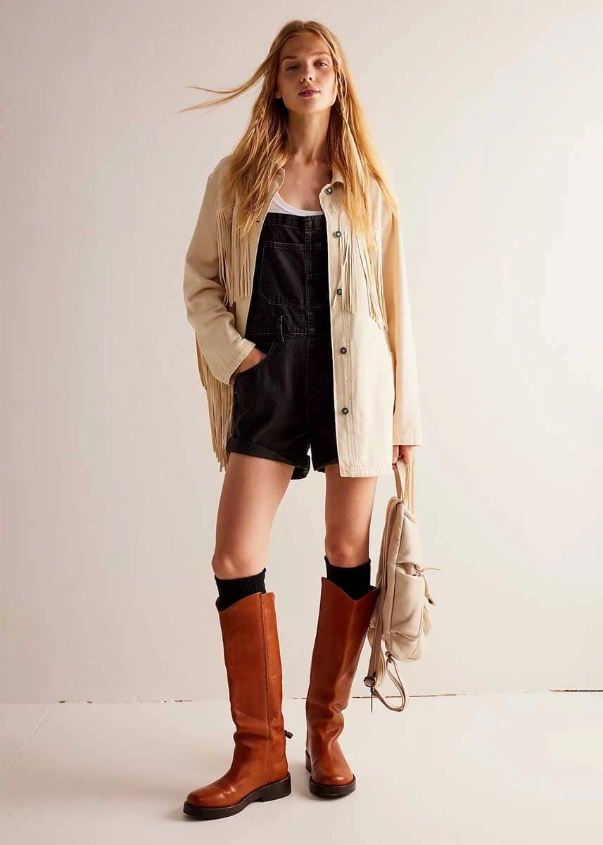 Ziggy Shortalls - Mineral Black