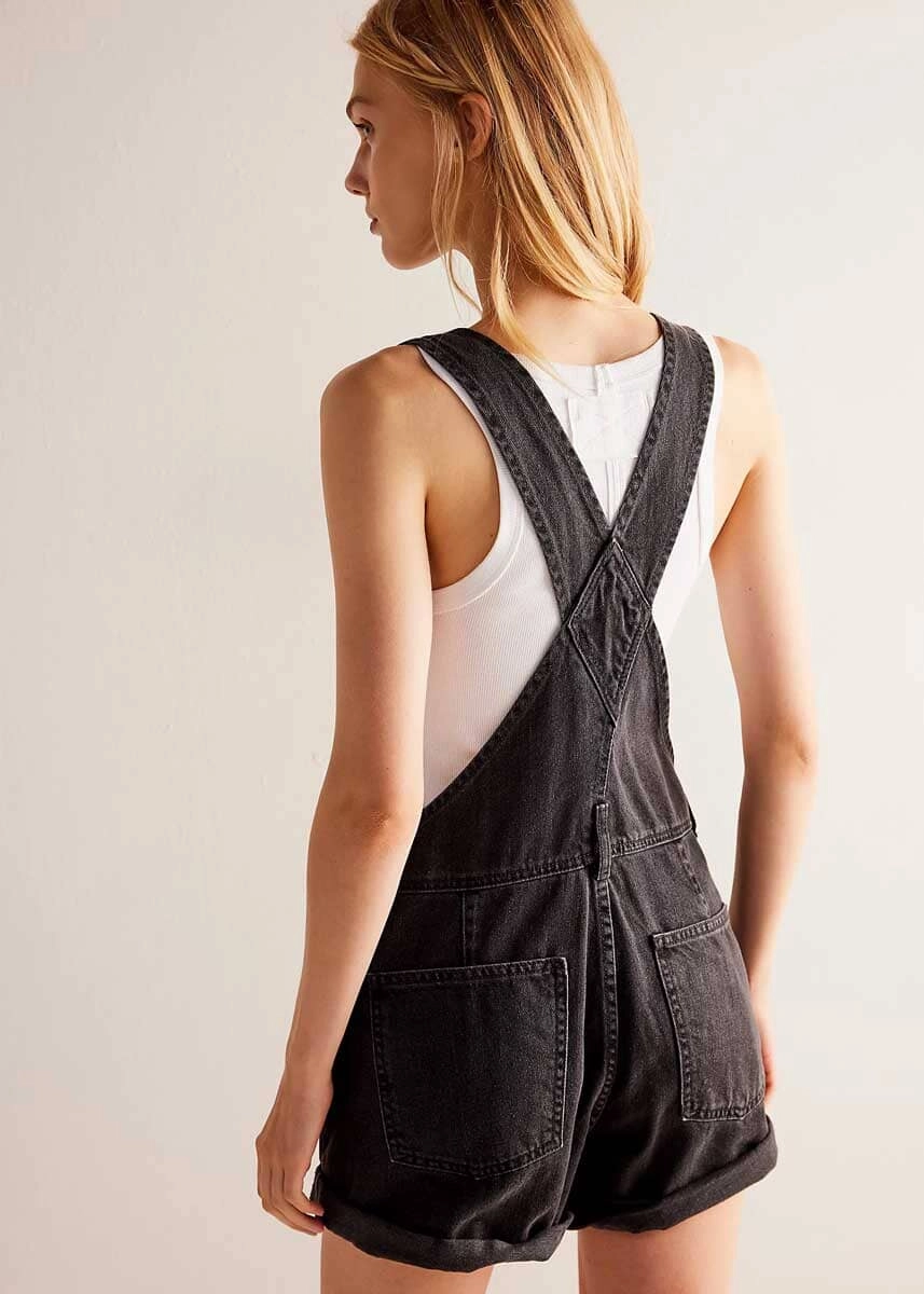 Ziggy Shortalls - Mineral Black